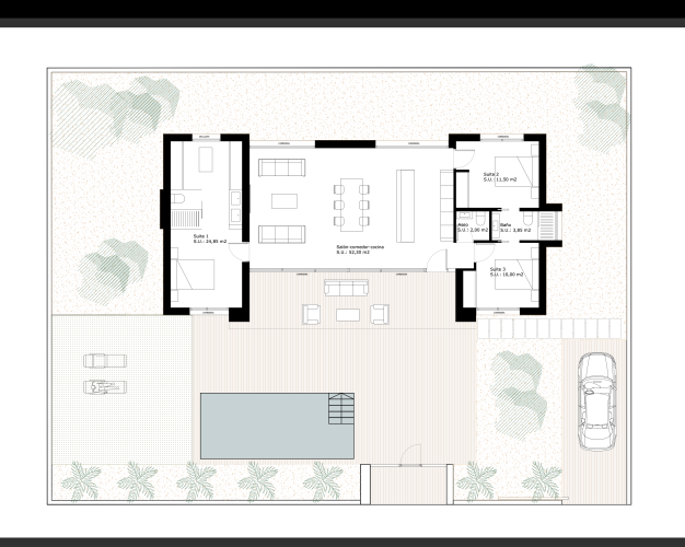 LUXUSNÍ VILLA MAESTRAS Mod.SOROLLA  -CIUDAD QUESADA, oblast Alicante