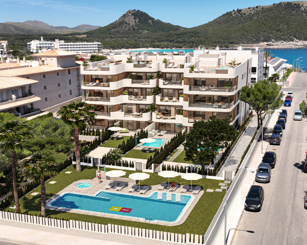 LUXUSNÍ BYT V RESIDENCI CALA LITERES-MALLORCA