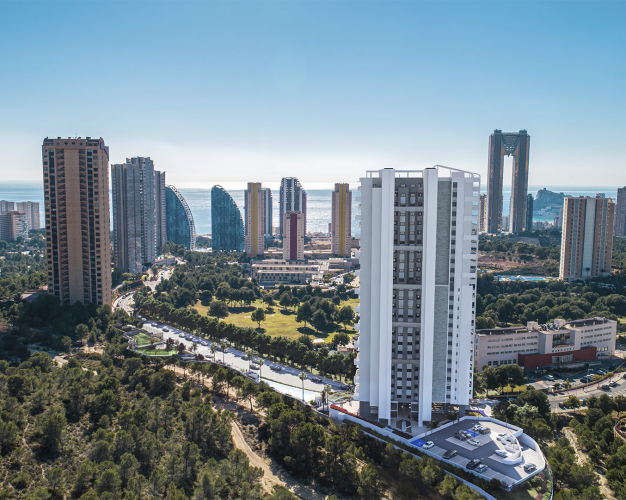 LUXUSNÍ BYT V EAGLE TOWER-BENIDORM